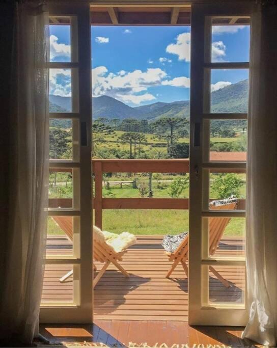 Cabana Estrela Do Ceu Urubici Villa Mundo Novo  Bagian luar foto
